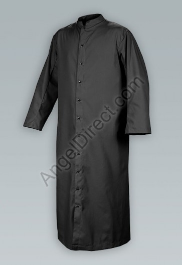 Abbey Brand Extra-Full (Comfort) Cut Black, Adult Cassock
