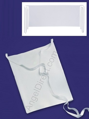 Abbey Brand Polyester/Cotton Front Wrap Amice - Pack of 3 Amices