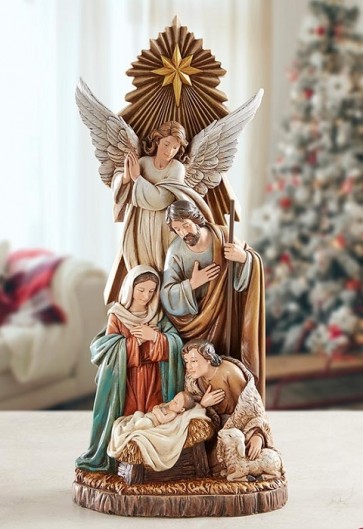 Avalon Gallery 16-1/4"H Shepherd's Nativity Figurine