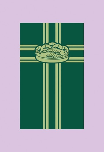 Celebration Banners All Seasons Series "Loaves and Fishes" 3'W X 5'H Worship Banner