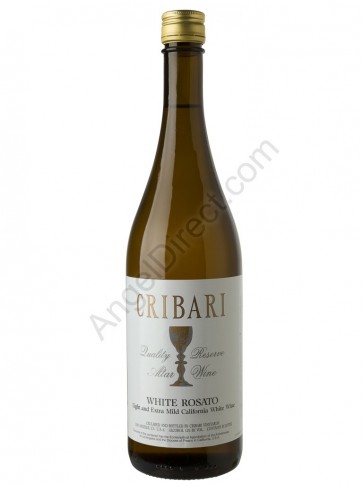 Cribari Vineyards White Rosato Altar Wine - 750ML Bottle Size