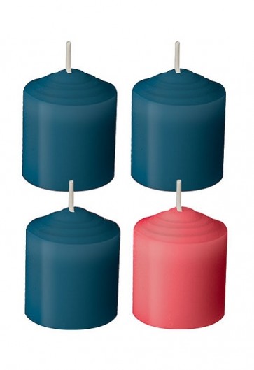 Dadant Candle 10-Hour, Advent Votive Candle Set