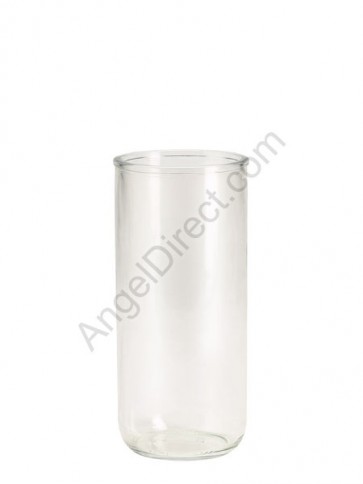 Dadant Candle 3-Day Clear, Permanent Glass Globe - Case Of 12 Globes