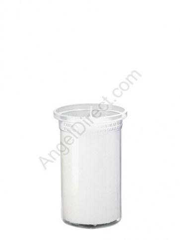 Dadant Candle Clear, 3-Day, Plastic Inner Light - Case of 24 Candles