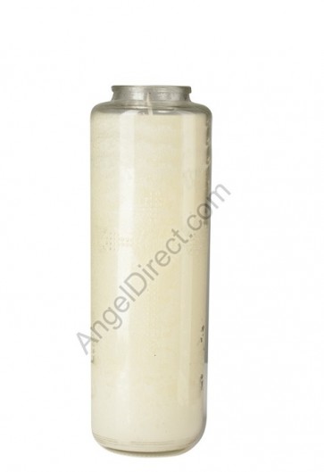 Dadant Candle Glass, 7-Day, 51% Beeswax Sanctuary Candle - Case Of 12 Candles