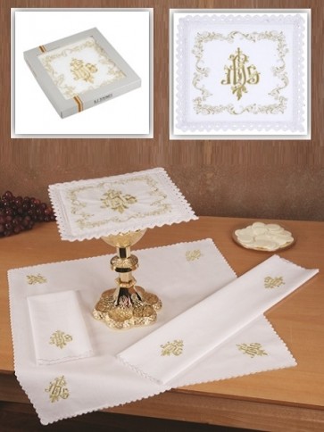 R.J. Toomey 100% Cotton IHS Four-Piece Linen Set