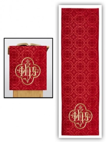 R.J. Toomey Avignon Collection Red Overlay Cloth