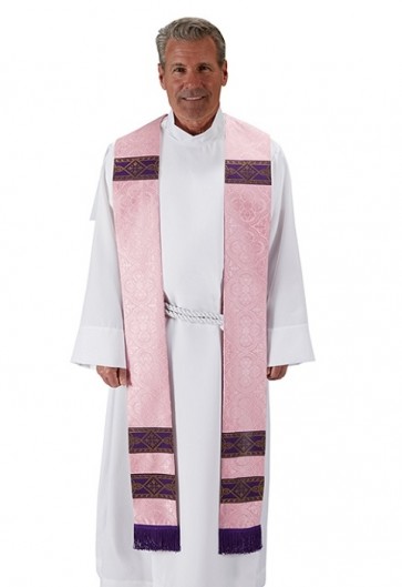 R.J. Toomey Avignon Collection Rose Overlay Stole