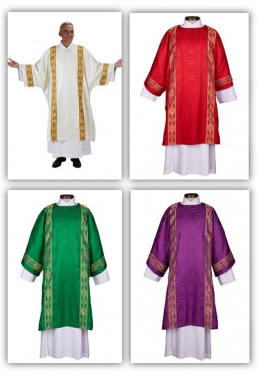 R.J. Toomey Avignon Collection Set Of Four Dalmatics with Inner Stoles