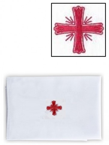 R.J. Toomey Cotton/Linen Greek Cross Purificator - Pack of 3