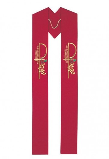 R.J. Toomey Eucharistic Collection Red Overlay Stole