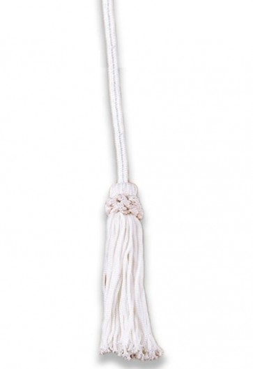 R.J. Toomey White 158"L Jerusalem Rayon Cincture