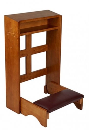 Robert Smith Engraved 32"H Folding Kneeler with Shelf