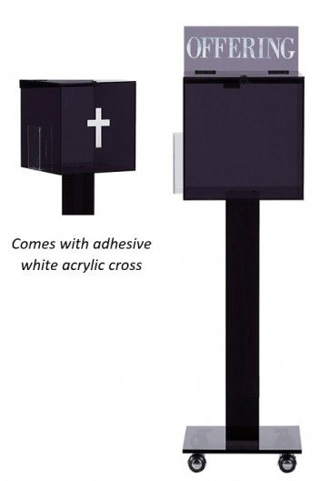 Robert Smith 40"H Floor Donation Box