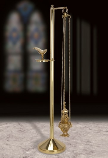 Sudbury Brass 50"H Censer Stand
