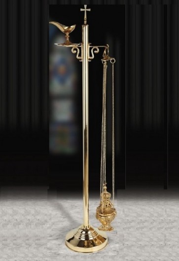 Sudbury Brass 55"H Censer Stand