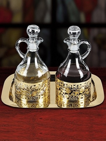 Sudbury Brass Tray for Cruet Set