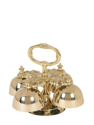 Sudbury Brass Hand-Held Bell Set With Four Bells