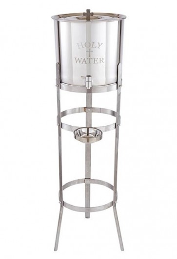 Sudbury Brass Holy Water Receptacle Stand