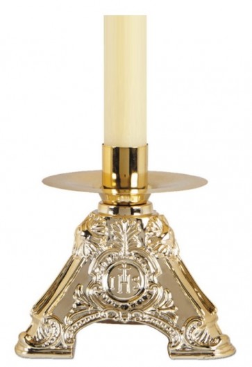 Sudbury Brass IHS 6-1/2"H Candlestick