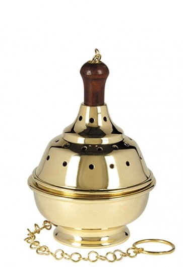 Sudbury Brass Single-Chain, Medium-Sized Censer