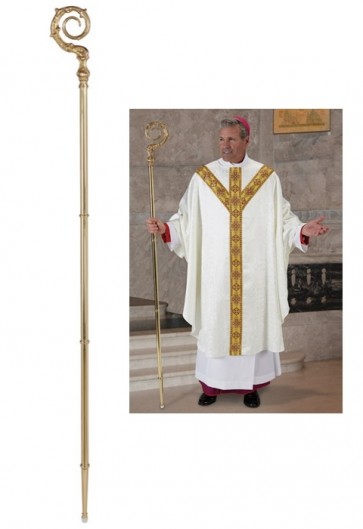 Sudbury Brass Ornate Crozier