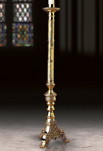Sudbury Brass Roma Series 46"H Paschal Candleholder