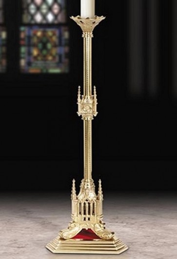 Sudbury Brass San Pietro Series 44"H Paschal Candleholder