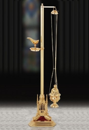 Sudbury Brass San Pietro Series 49"H Censer Stand
