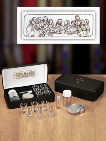 Sudbury Brass The Last Supper Portable Communion Set