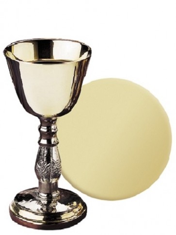 Sudbury Brass Two-Tone Chalice and Paten Set