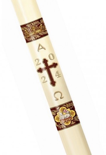 Will & Baumer "Agnus Dei" Paschal Candle