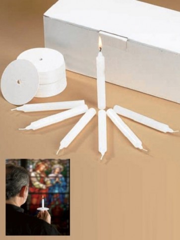 Will & Baumer 5-3/4"H Candlelight Service Set - 50 Parishioners