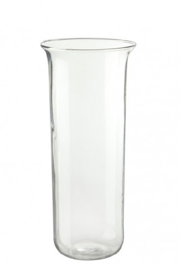 Will & Baumer Clear, 7-8 Day Glass Sanctuary Candle Globe