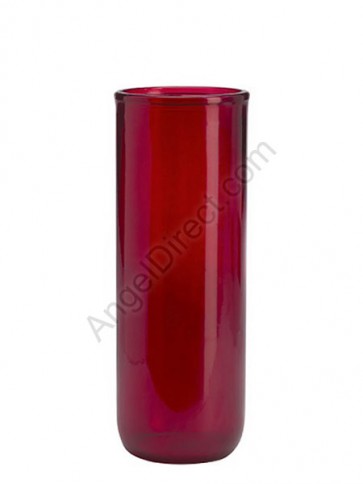 Will & Baumer Offerlights Ruby, Permanent Glass Globe - Case Of 12 Globes