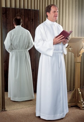 Abbey Brand 100% Polyester Self-Fitting Alb