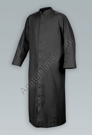 Abbey Brand Extra-Full (Comfort) Cut Black, Adult Cassock