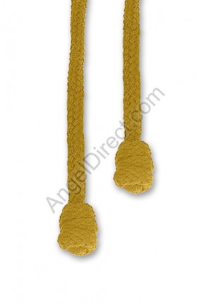 Abbey Brand Gold 81"L Cotton Cincture