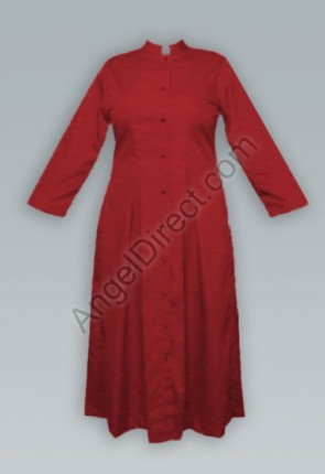 Abbey Brand Fitted, Red Women's Cassock