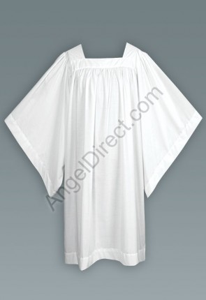 Abbey Brand Elbow Sleeve, Square Neck Server Surplice