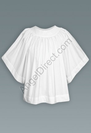 Abbey Brand Elbow Sleeve, Round Neck Server Surplice