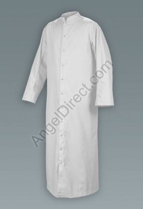 Abbey Brand Full Cut, White Adult Cassock