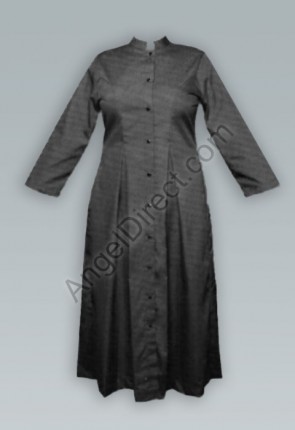 Abbey Brand Fitted, Black Women's Cassock