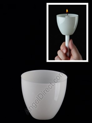 Angel Direct 2-3/4"D Moulded Plastic Frost Wind Protectors - Box Of 100