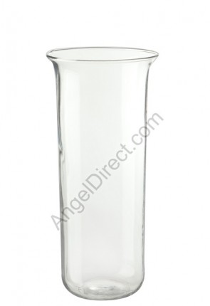 Angel Direct Clear, 7-8 Day Glass Sanctuary Candle Globe