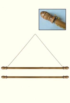 Celebration Banners 2'W Wood Banner Hangers - 2 Sets