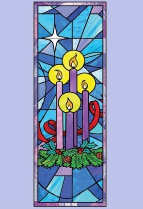 Celebration Banners December Series "Celebrate Advent" 23"W X 63"H Worship Banner