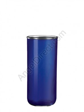 Dadant Candle 3-Day Blue, Permanent Glass Globe - Case Of 12 Globes