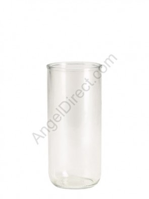 Dadant Candle 3-Day Clear, Permanent Glass Globe - Case Of 12 Globes