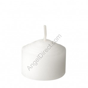 Dadant Candle White, Molded Wax, 6-Hour Straight-Side Votive Candle - 3GR Case